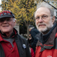 Ben and Jerry marching against climate change in Washington, DC, last fall